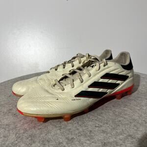 Adidas Copa Puré II Pro Firm Ground Ivory Black Soccer Cleats Men’s Size 10